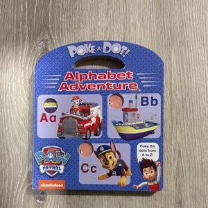 Paw Patrol Alphabet Adventure Interactive Book - Blue